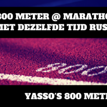 Tempotraining: Yasso's 800 meters